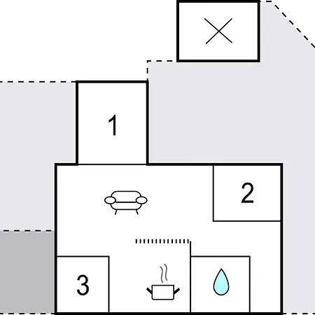 In With Kitchen Дом отдыха Хеммет