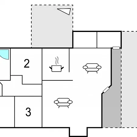 Three-bedroom Holiday In